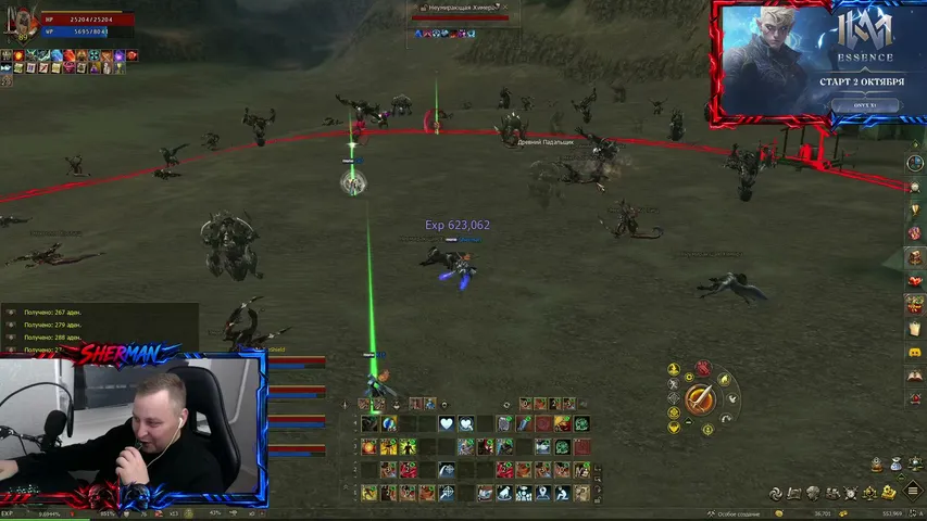 sherman-stream Lineage 2 stream image