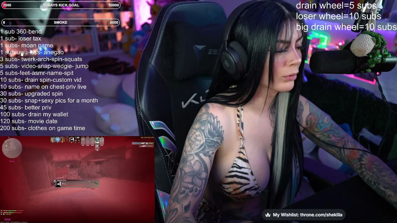 Shekilla live