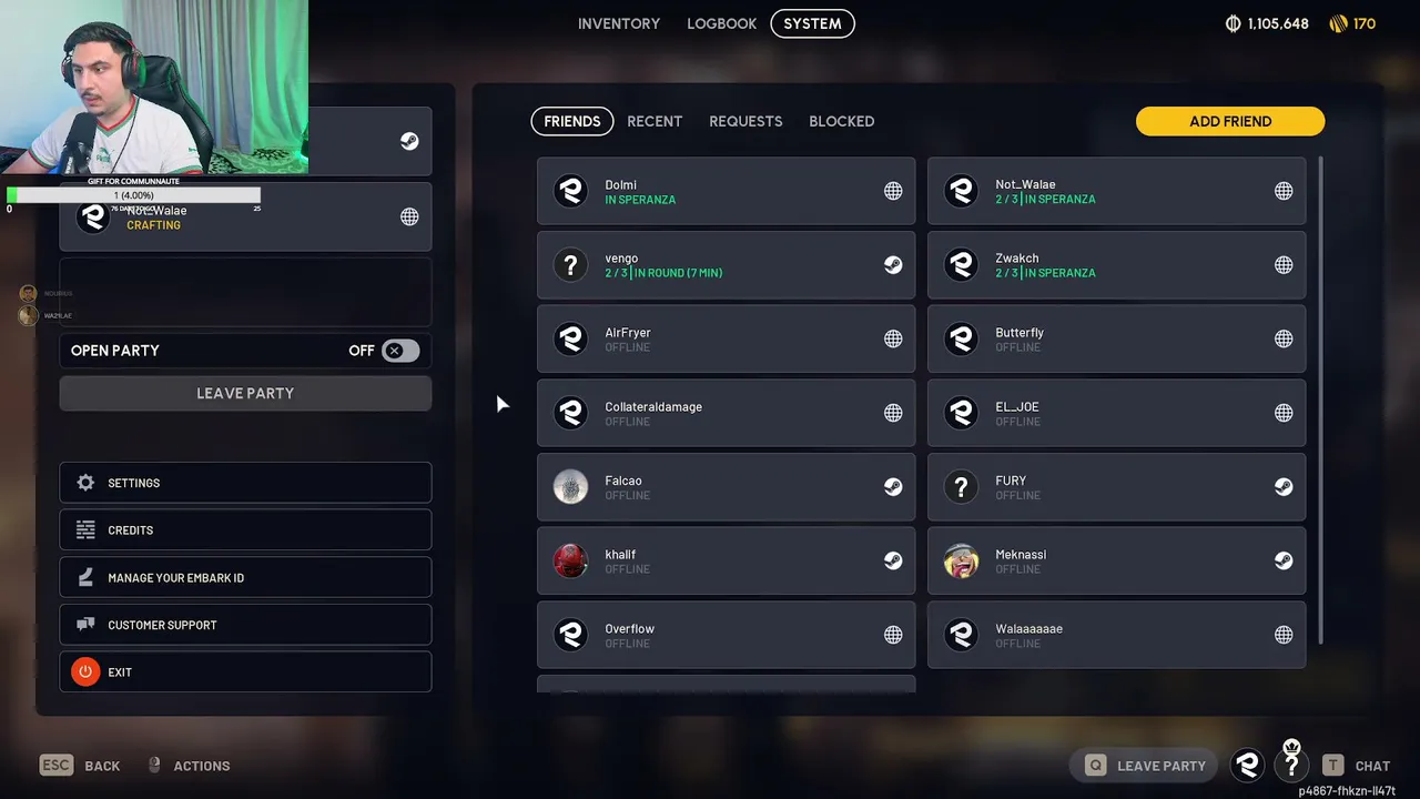 NOURIUS live stream
