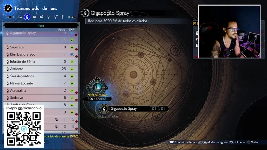 Boraa jogar Final Fantasy VII Rebirth ...