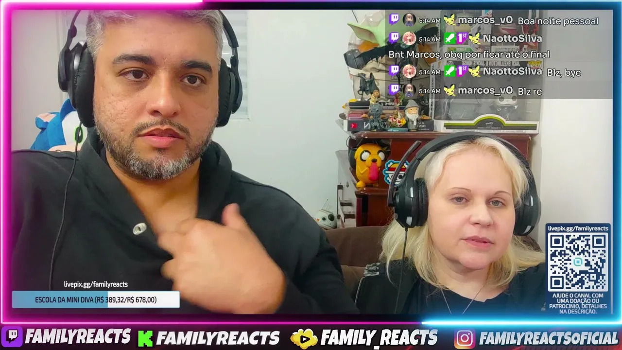 FamilyReacts live