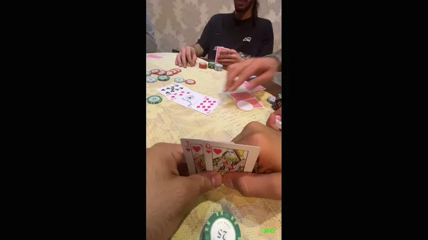 javadshamekhi playing Poker - Live Casino Stream