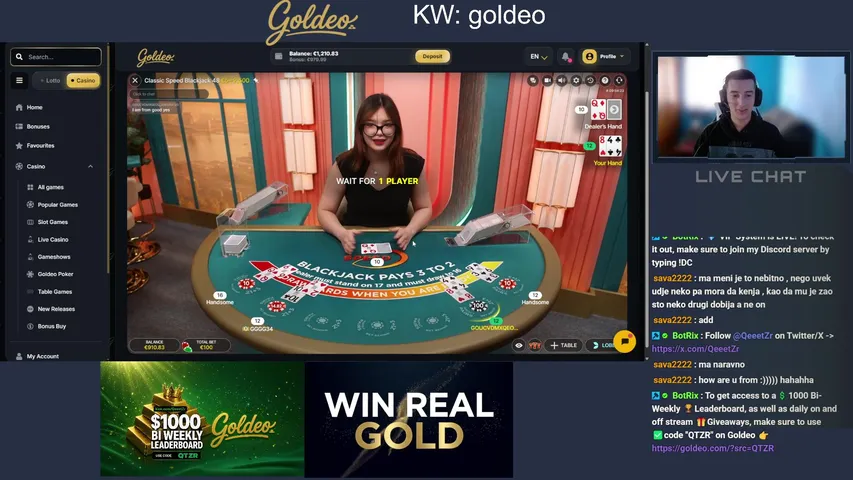 QeeetZr playing Slots & Casino - Live Casino Stream