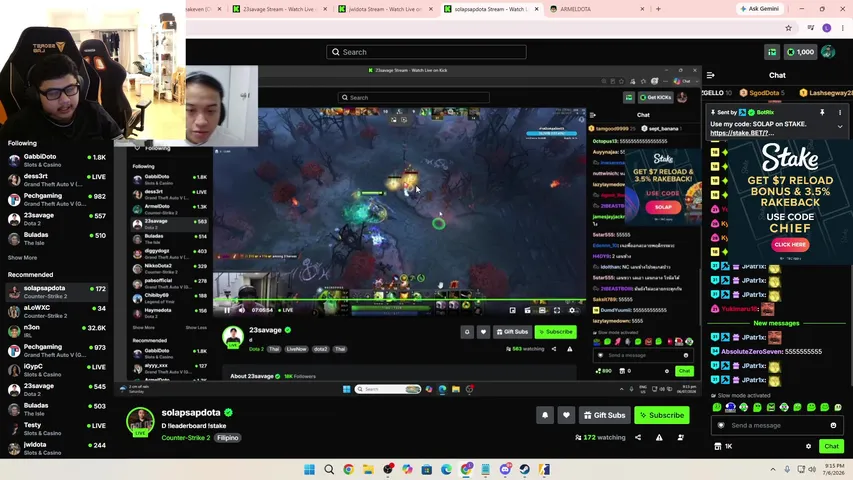 armeldoto playing Counter-Strike 2 - Live Casino Stream