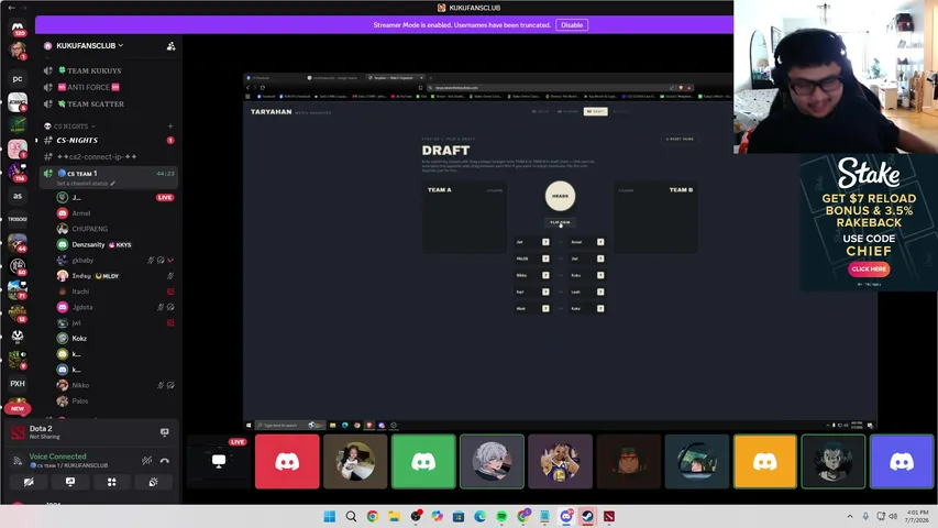 armeldoto playing Dota 2 - Live Casino Stream