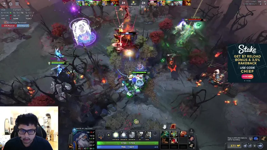 armeldoto playing Dota 2 - Live Casino Stream