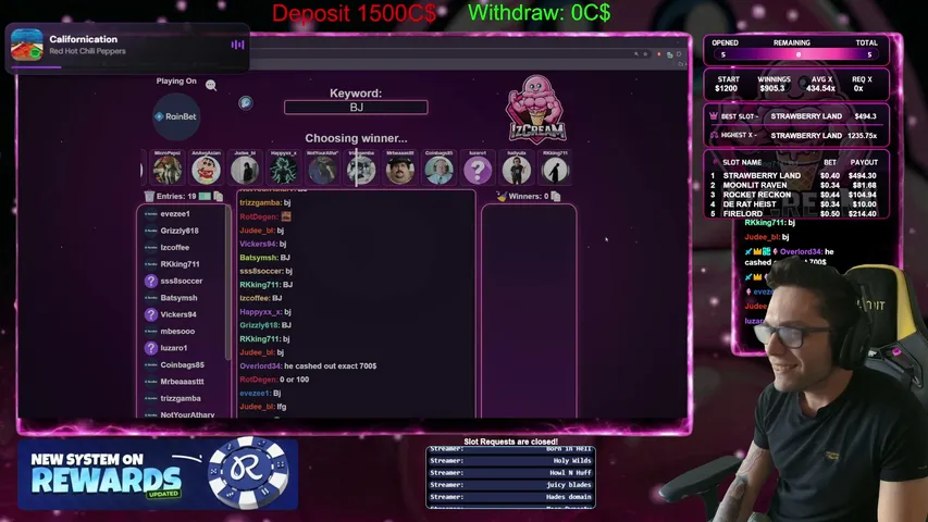 izcream playing Slots & Casino - Live Casino Stream