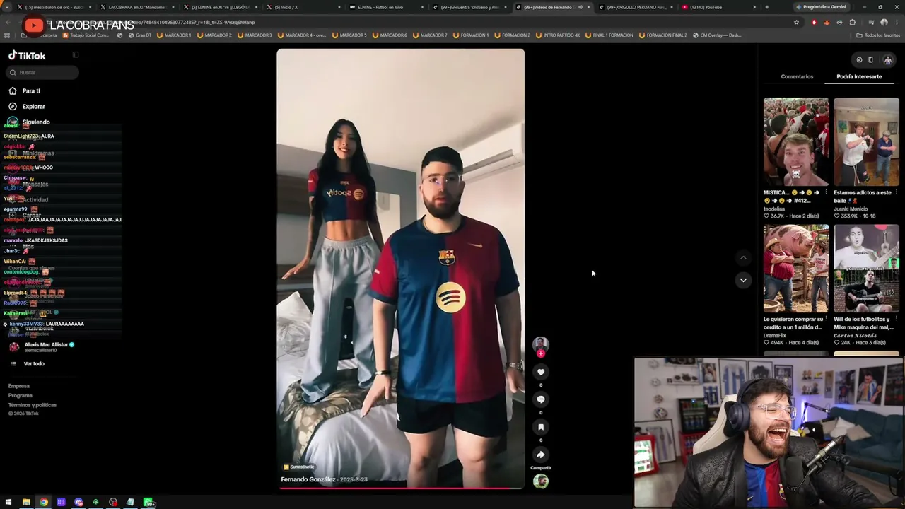 LACOBRAAA — BALÓN DE ORO 2026. REACCIÓN EN VIVO. ¿QUIEN SERÁ EL GANADOR? LAMINE, MBAPPE, HARRY O MESSI? REACCIONAMOS A TODA LA LISTA. DEBATE Y MÁS!