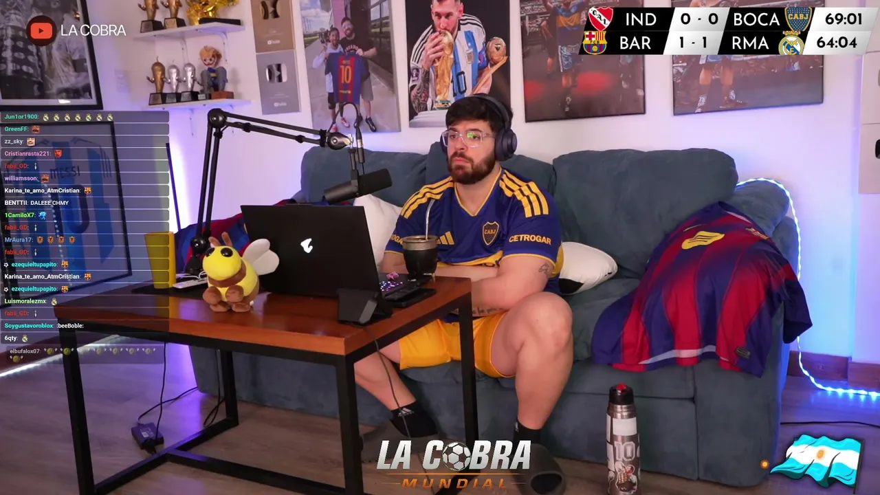 LACOBRAAA — BOCA VS INDEPENDIENTE. BARCELONA VS REAL MADRID. REACCIÓN A TODO!. RIVER VS RACING. GOLEARON AL MAN U. PREMIER A DETALLE.