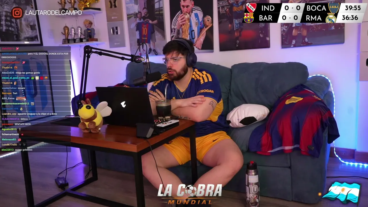 LACOBRAAA — BOCA VS INDEPENDIENTE. BARCELONA VS REAL MADRID. REACCIÓN A TODO!. RIVER VS RACING. GOLEARON AL MAN U. PREMIER A DETALLE.