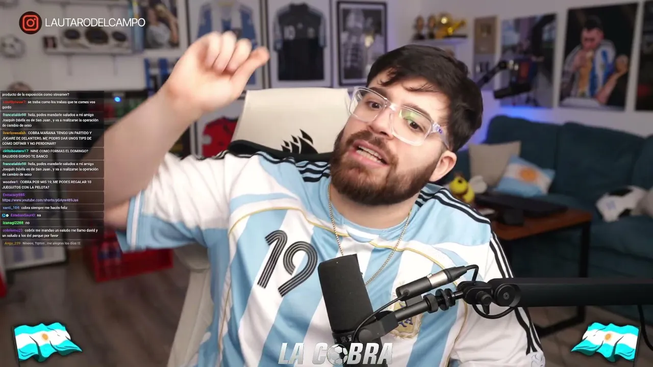 LACOBRAAA — STREAMER 2026! HAT TRICK DE CRISTIANO RONALDO! NOCHE FUTBOLERA TREMENDA. SUDAMERICA Y EUROPA. DEBATES, MEMES Y MÁS! VEMOS TODO!