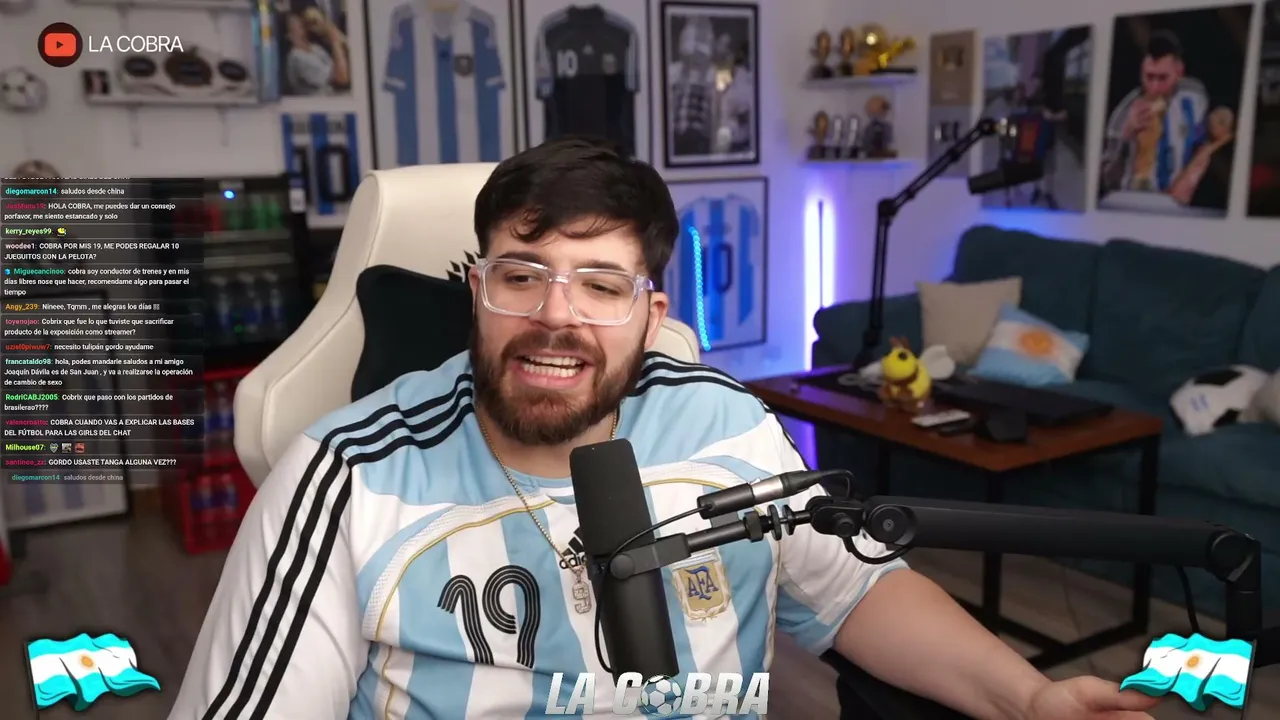 LACOBRAAA — STREAMER 2026! HAT TRICK DE CRISTIANO RONALDO! NOCHE FUTBOLERA TREMENDA. SUDAMERICA Y EUROPA. DEBATES, MEMES Y MÁS! VEMOS TODO!