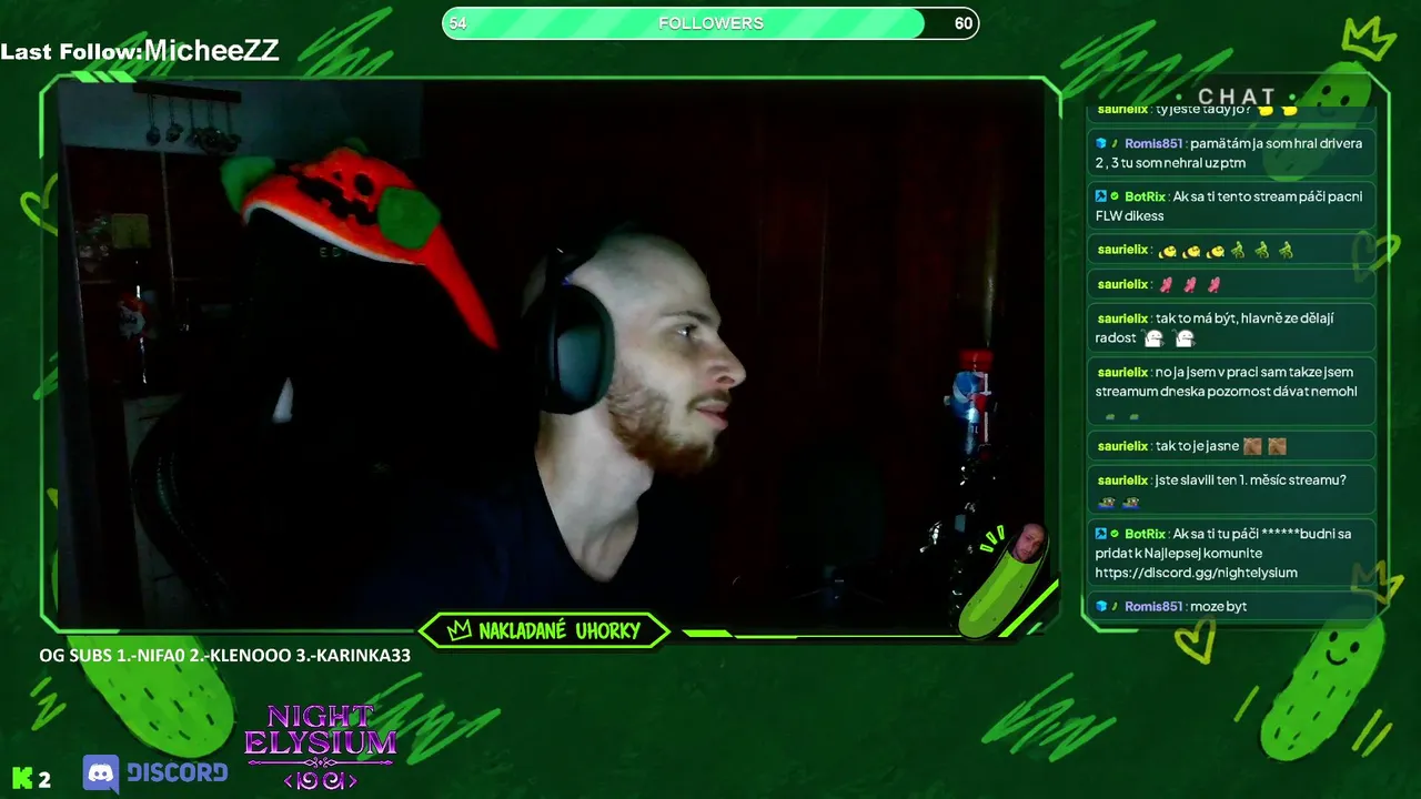 NakladaneUhorky live