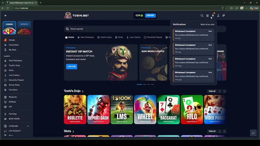 kitpvp playing Slots & Casino - Live Casino Stream