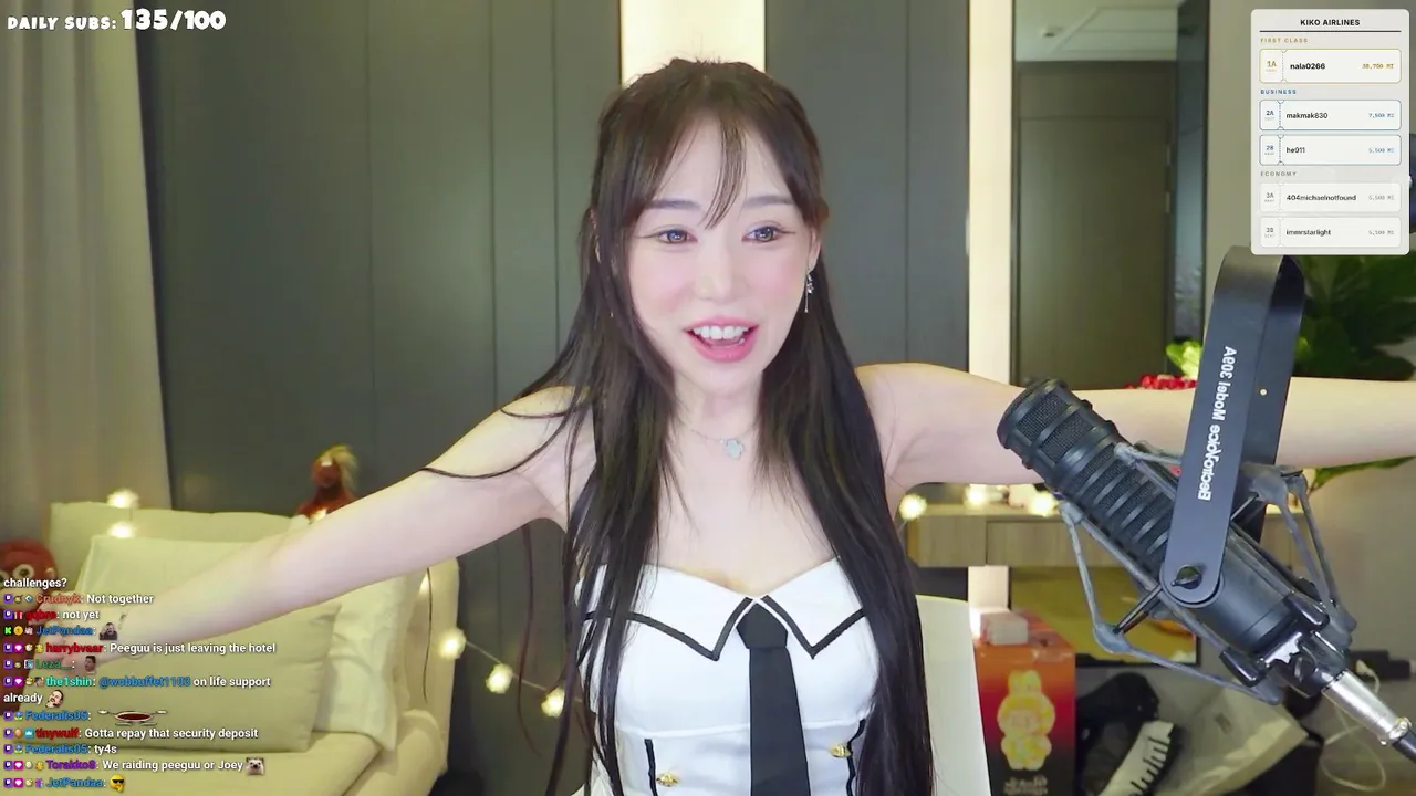 [ENG/KR/JP]✈️WELCOME ABOARD KIKO AIRLINES✈️FLIGHT 444✈️!surfshark !deskmat !pc !socials !merch [TTS $1 / 100bits]