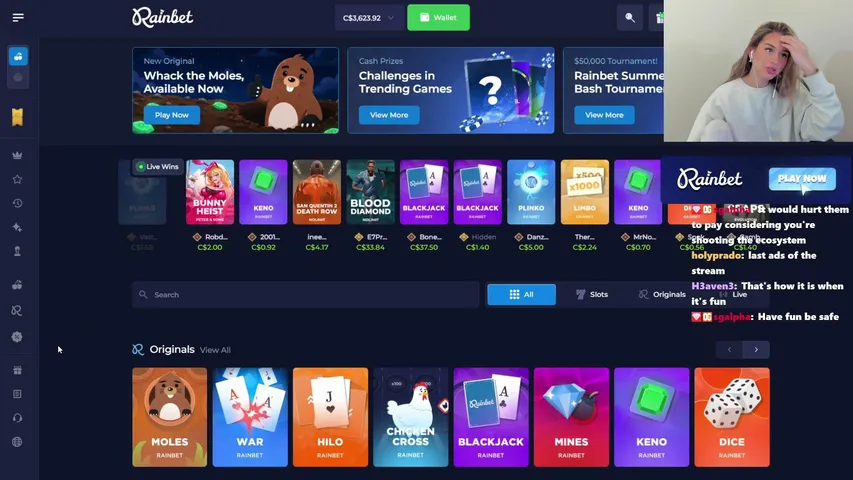 I NEED SOME MONEY! $400 EVERY 100K WAGERED | $1,000 BI-WEEKLY LEADERBOARD LIVE | !rainbet !lb