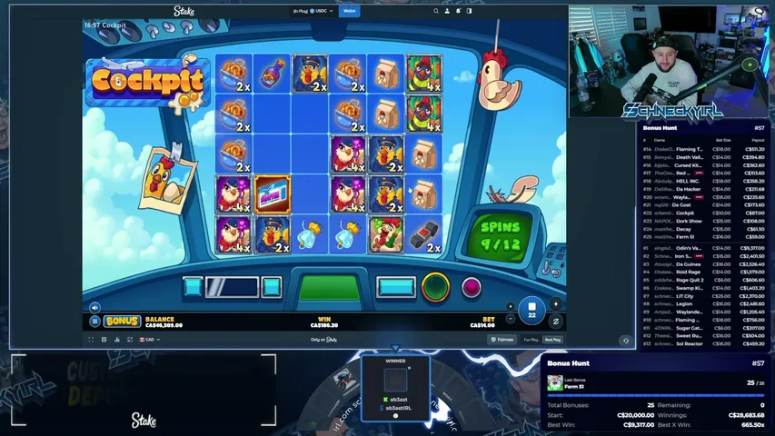 schneckyirl playing Slots & Casino - Live Casino Stream