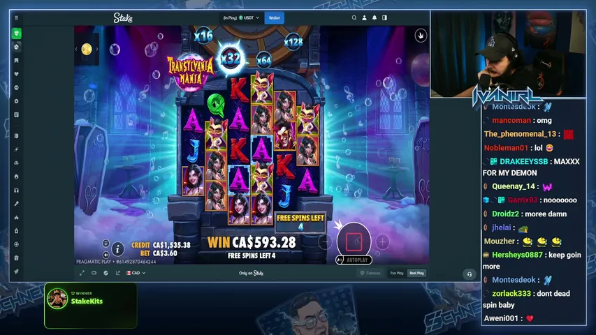 schneckyirl playing Slots & Casino - Live Casino Stream