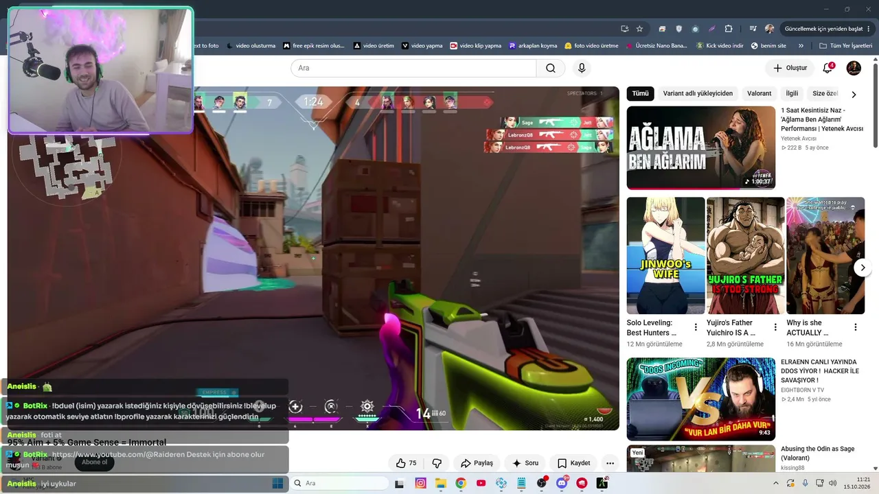 Raideren live stream