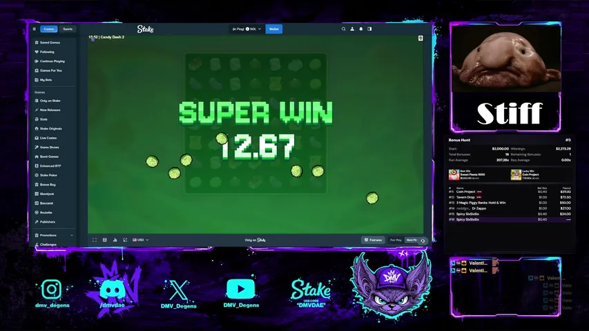 dmvdegens playing Slots & Casino - Live Casino Stream