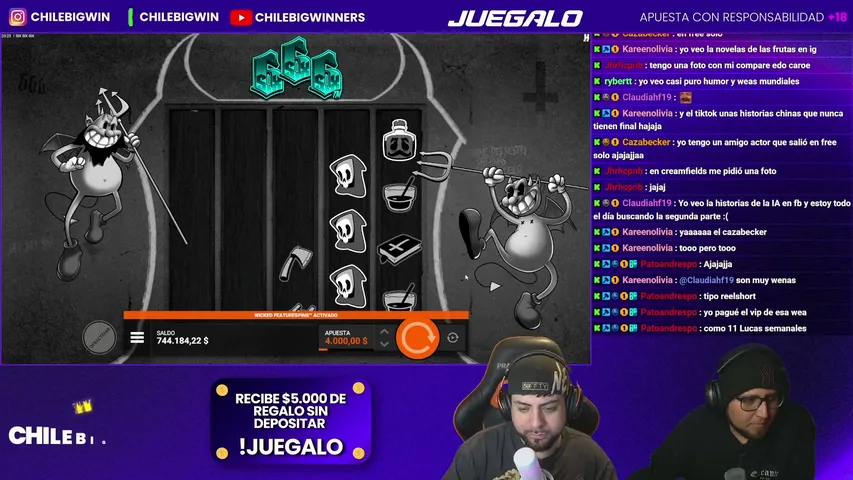 ChileBigWin playing Slots & Casino - Live Casino Stream