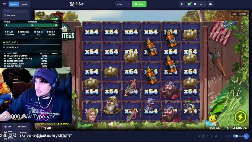 brookround playing Slots & Casino - Live Casino Stream