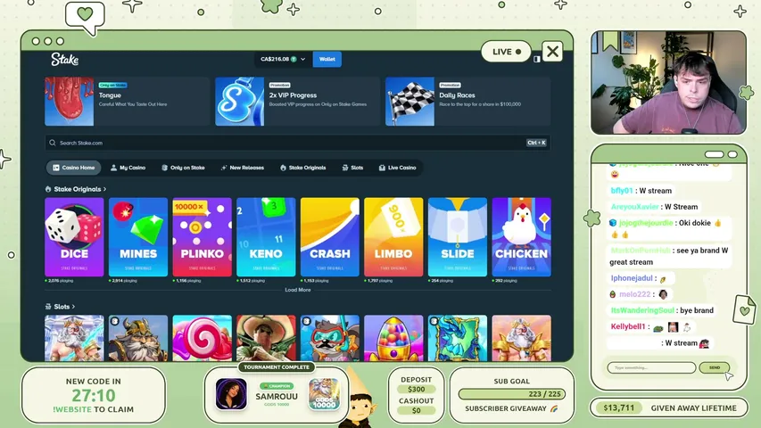 actualbrand playing Slots & Casino - Live Casino Stream