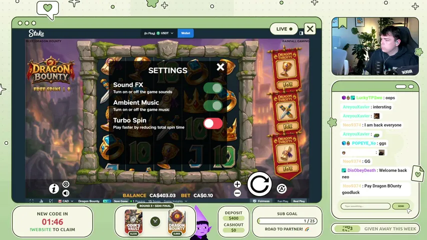 actualbrand playing Slots & Casino - Live Casino Stream