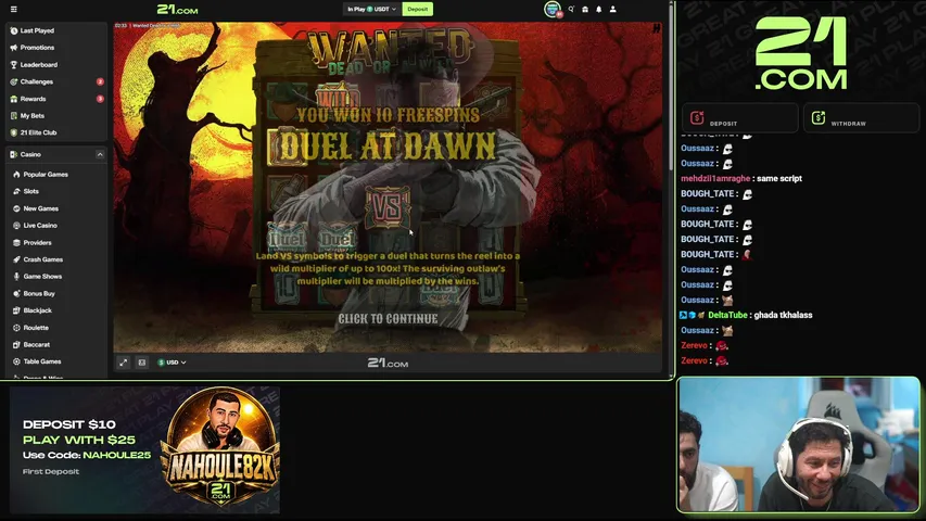 nahoule82k playing Slots & Casino - Live Casino Stream