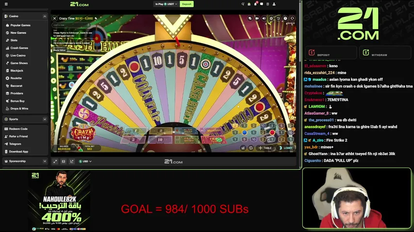 nahoule82k playing Slots & Casino - Live Casino Stream
