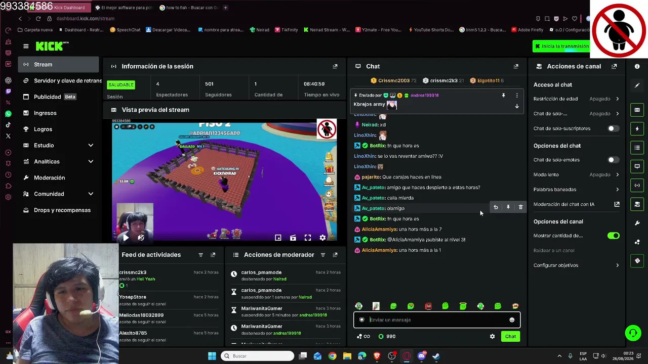 Neirad live