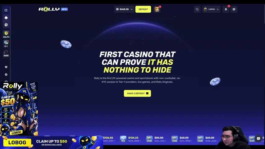glenantonio playing Slots & Casino - Live Casino Stream