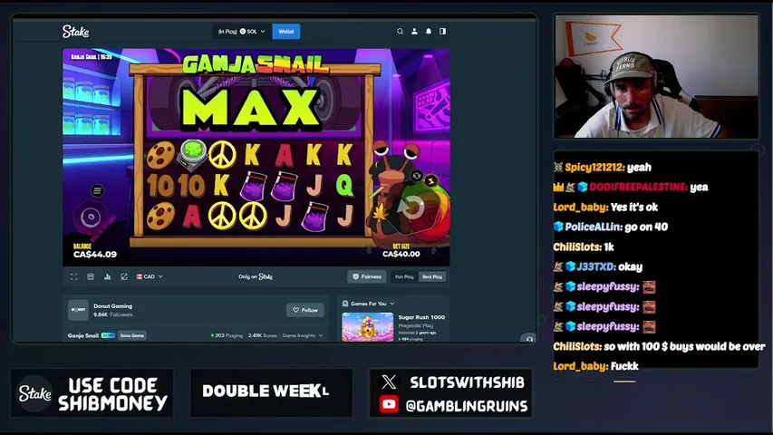 shiibbbster playing Slots & Casino - Live Casino Stream