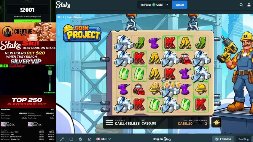 SkilCraker playing Slots & Casino - Live Casino Stream