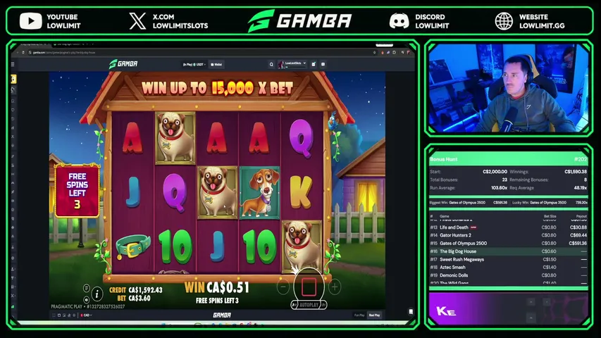 lowlimit playing Slots & Casino - Live Casino Stream