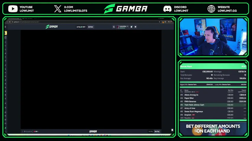 lowlimit playing Slots & Casino - Live Casino Stream