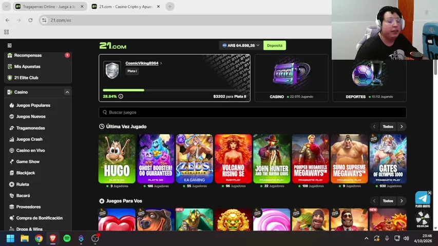 theboychicken playing Slots & Casino - Live Casino Stream