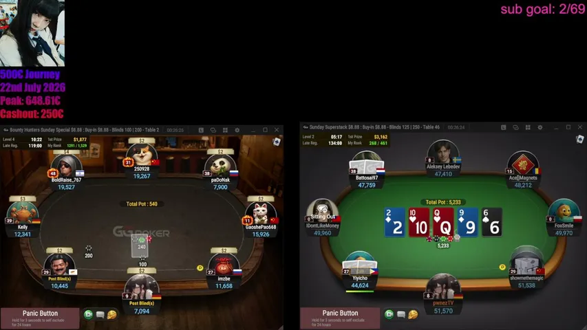 pwneztv playing Poker - Live Casino Stream