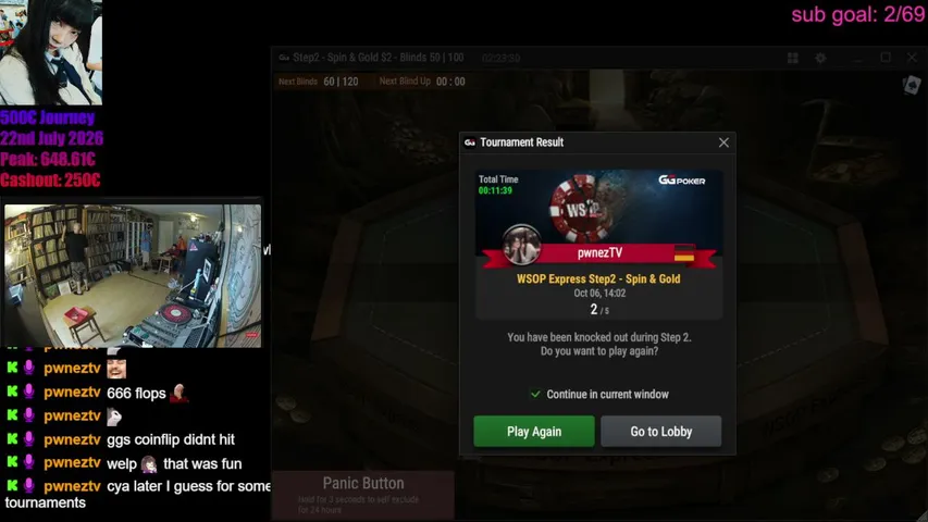 pwneztv playing Poker - Live Casino Stream