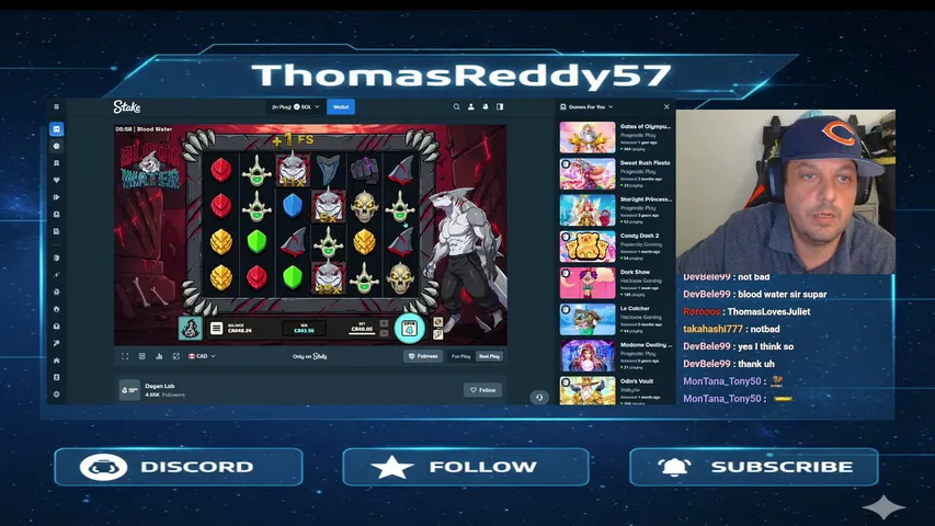 thomasreddy57 playing Slots & Casino - Live Casino Stream