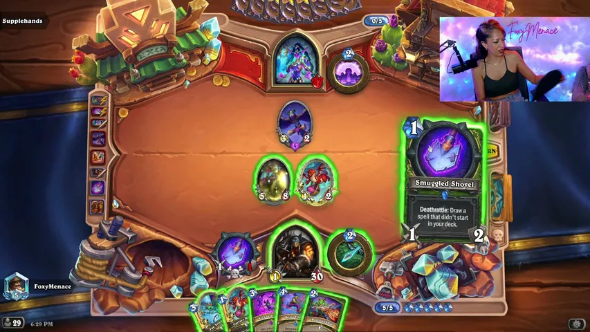 foxymenace playing Card Games - Live Casino Stream