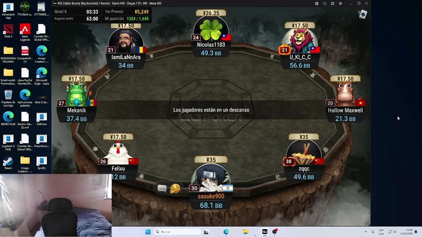 evipnova playing Poker - Live Casino Stream