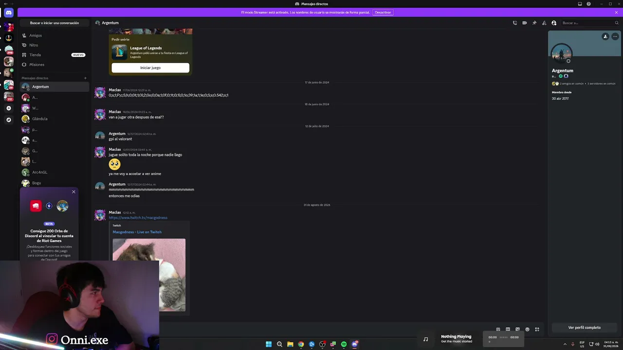 Maclax live