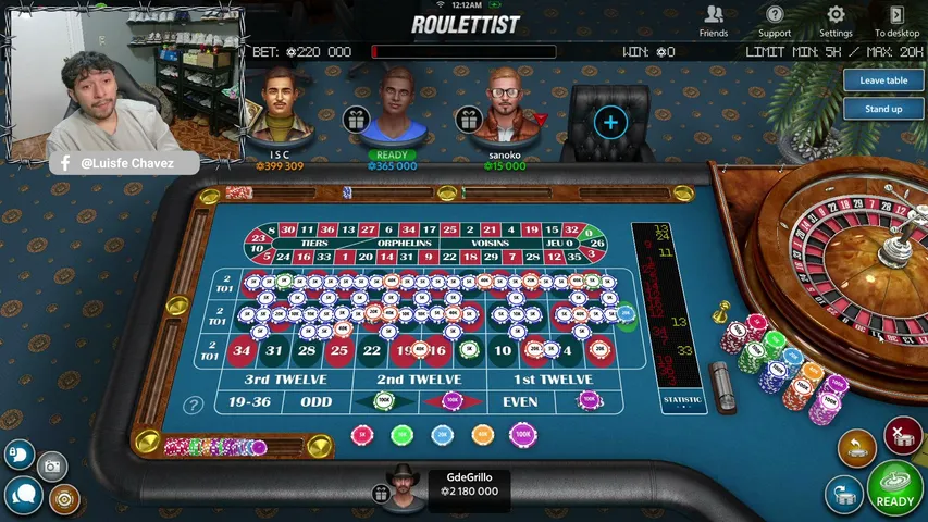 luisfe-chavez10 playing Slots & Casino - Live Casino Stream