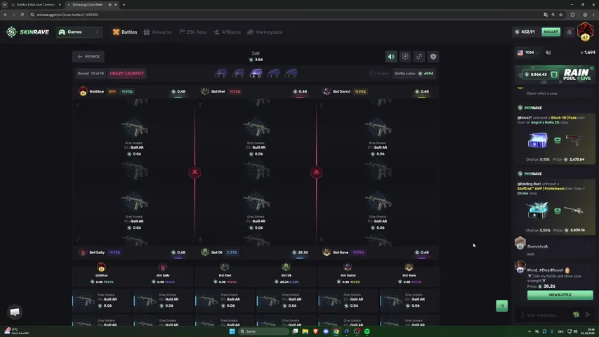 GoldAceCS playing Slots & Casino - Live Casino Stream