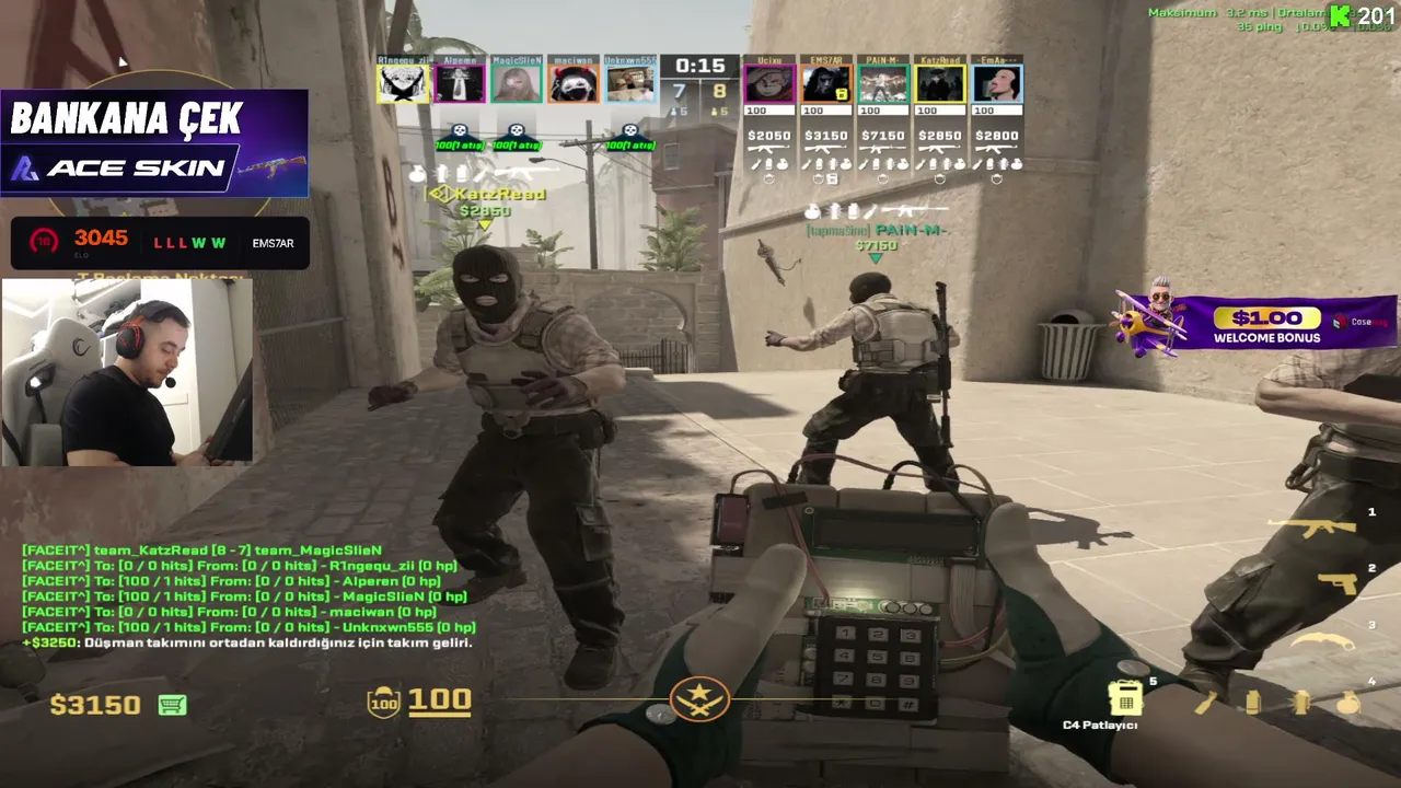 emstarcs live stream