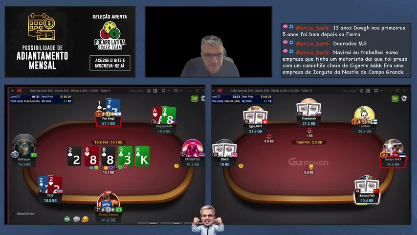 Estamos de volta na kick! Cotas em todos os torneios!! #POKER