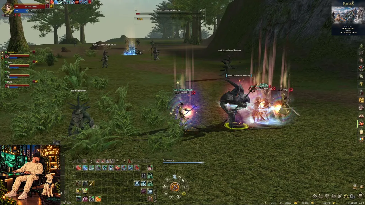 L2 EIGIS . SORCERER HARD GRIND.