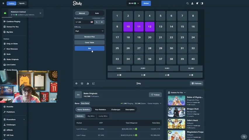 SegIsHollywood playing Slots & Casino - Live Casino Stream
