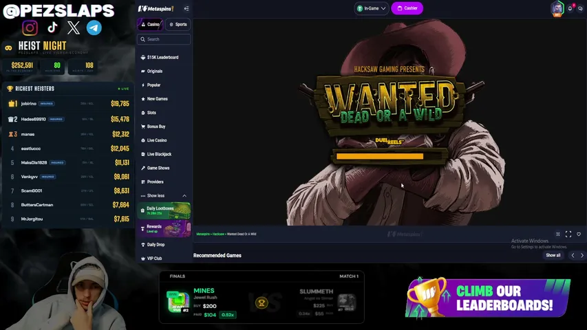 ☘️VIEWER TOURNEY☘️ | !site !meta !points !daily